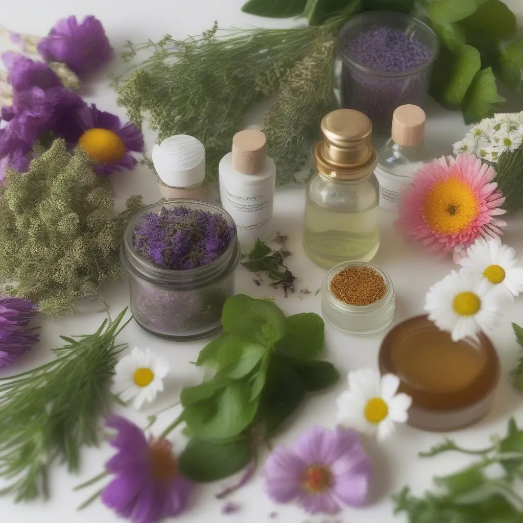 Plant-based skincare ingredients