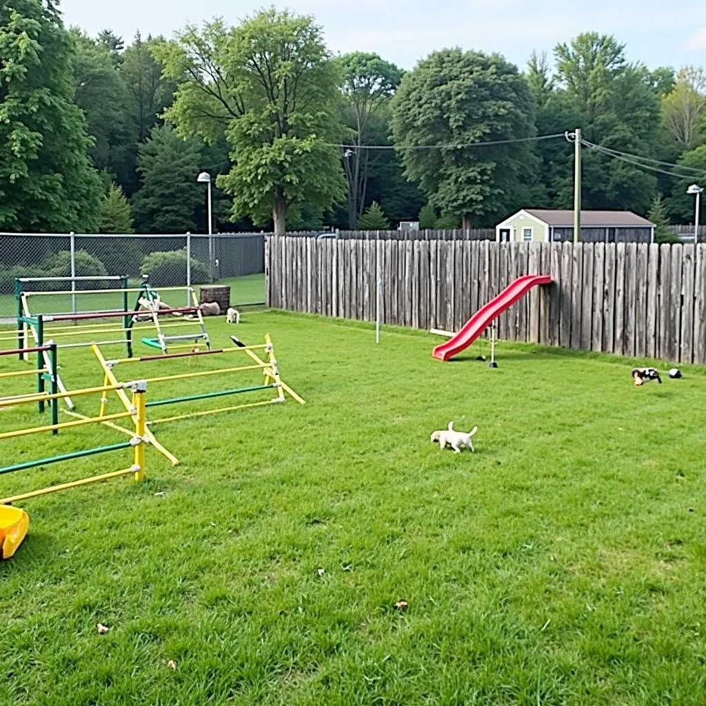 Doggie Day Care Play Area