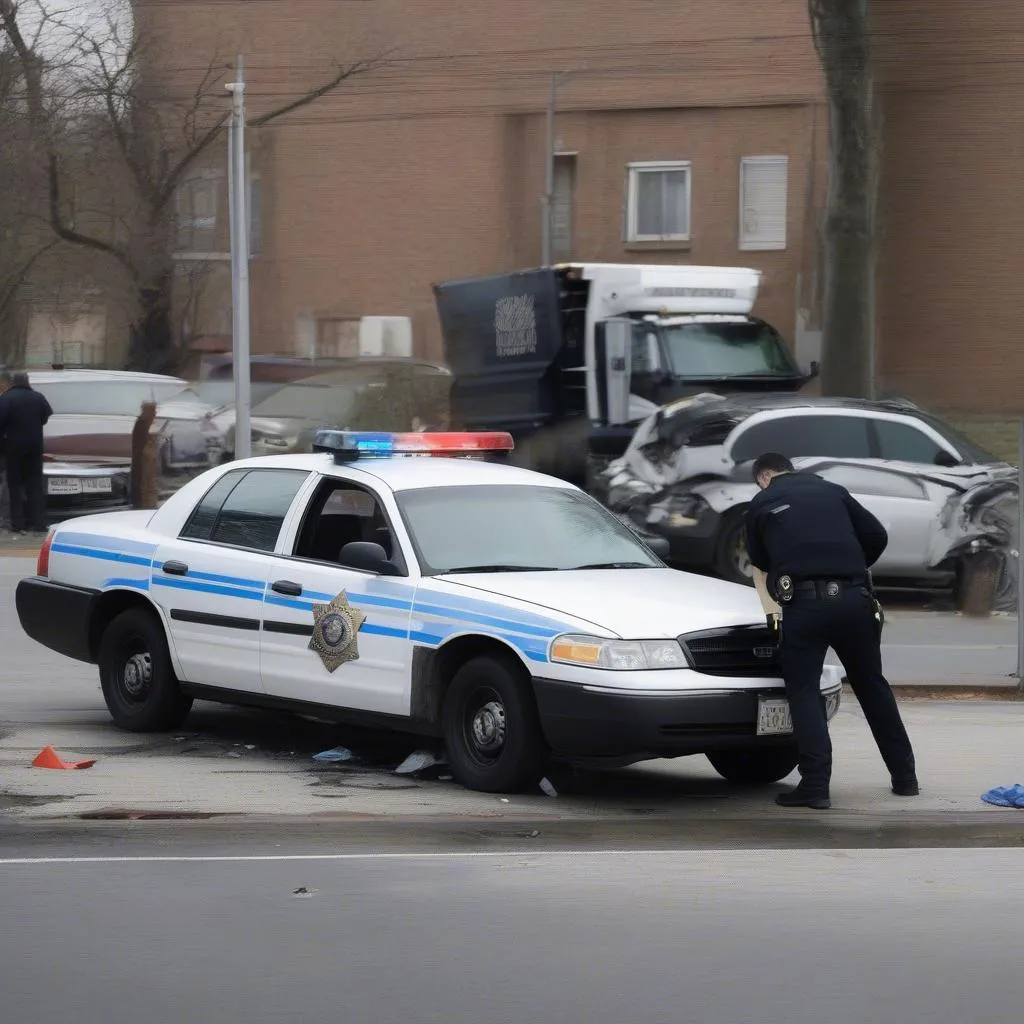 Police Car Accident