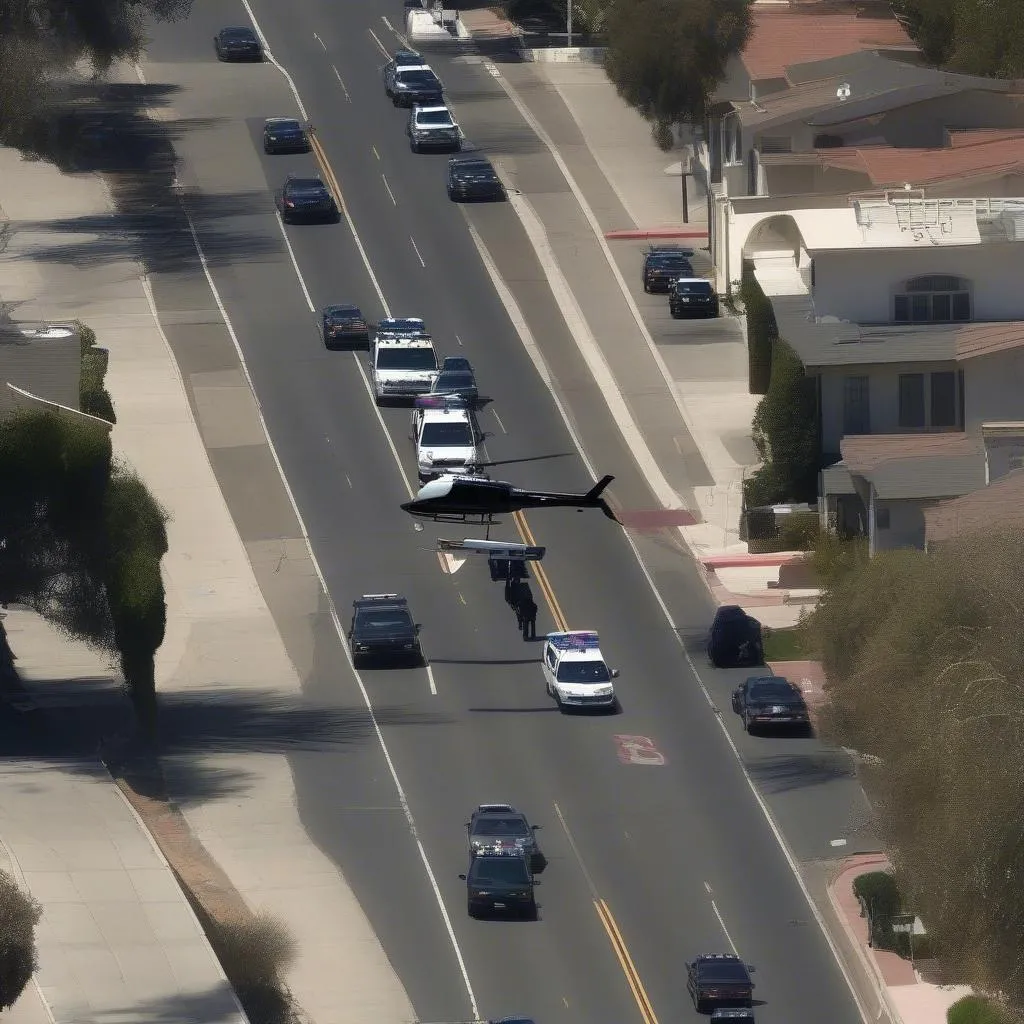 Thousand Oaks Police Helicopter