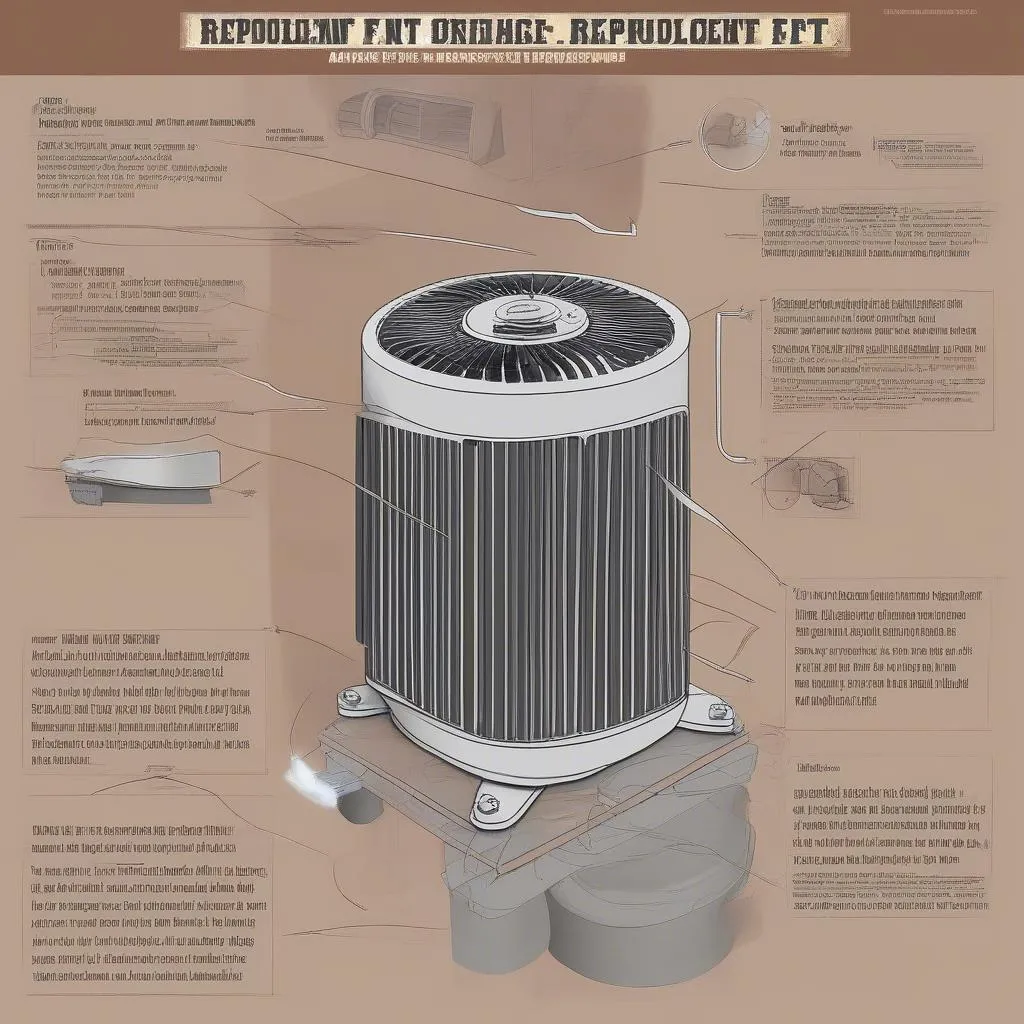 Replacing a radiator fan