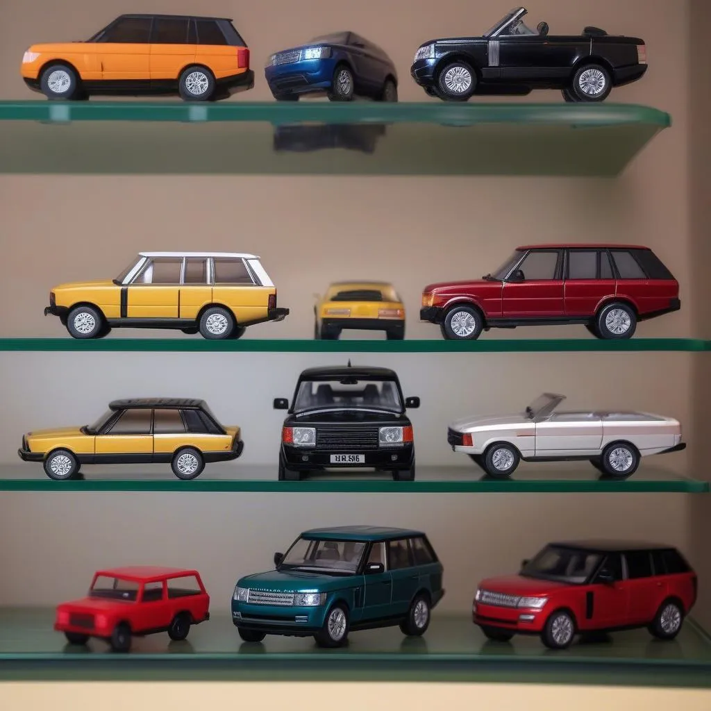 Range Rover Toy Car Collection