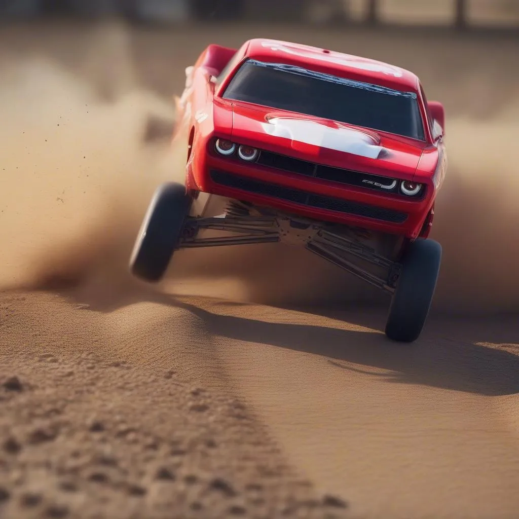 Dodge Hellcat RC Car Racing