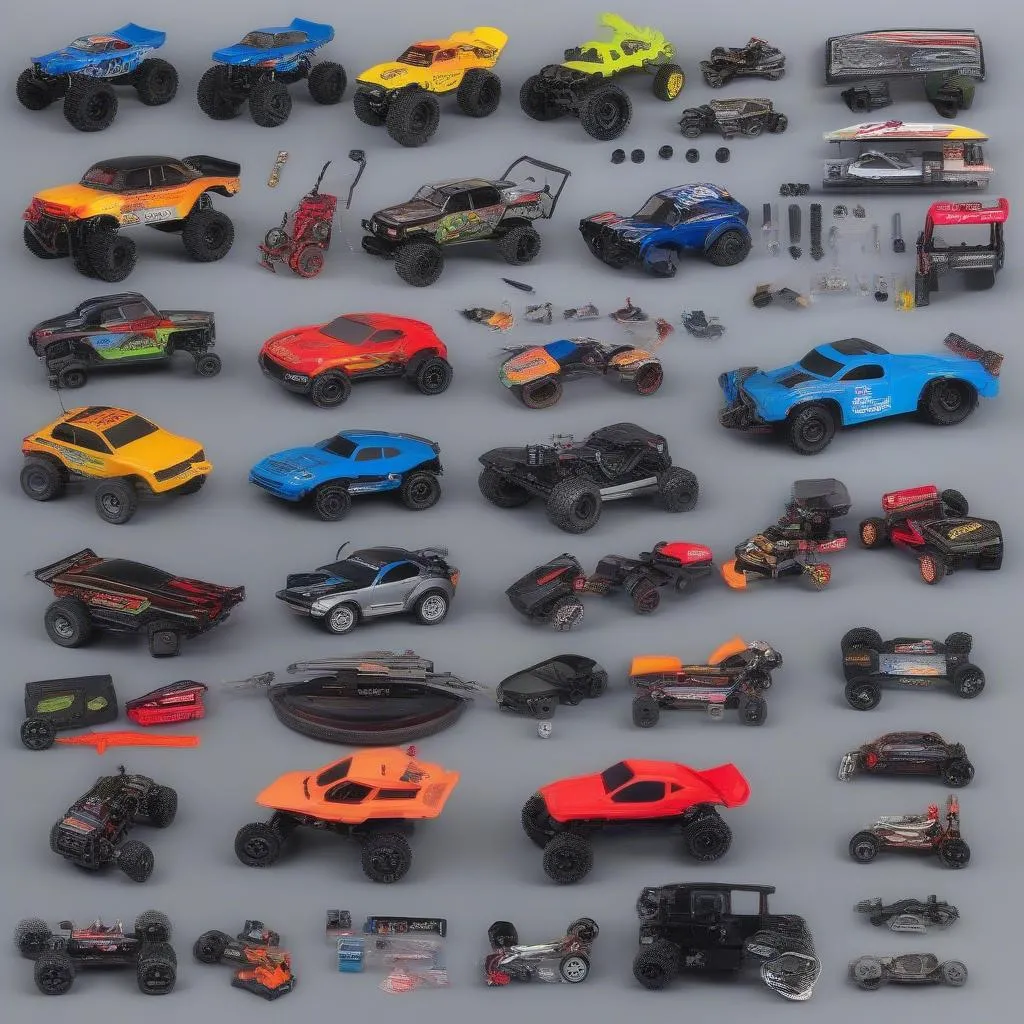 Customizing your RC car model