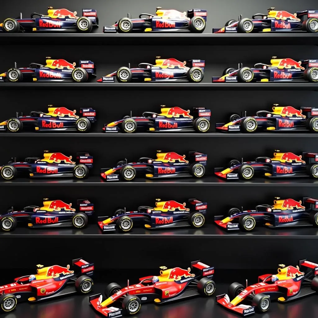 Red Bull F1 Model Car Collection