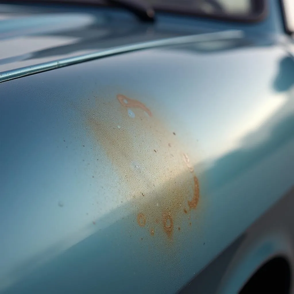 Removing Oil from Car Paint