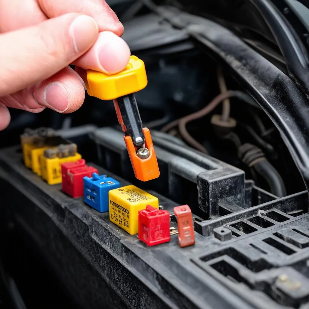 Replacing a Car Fuse