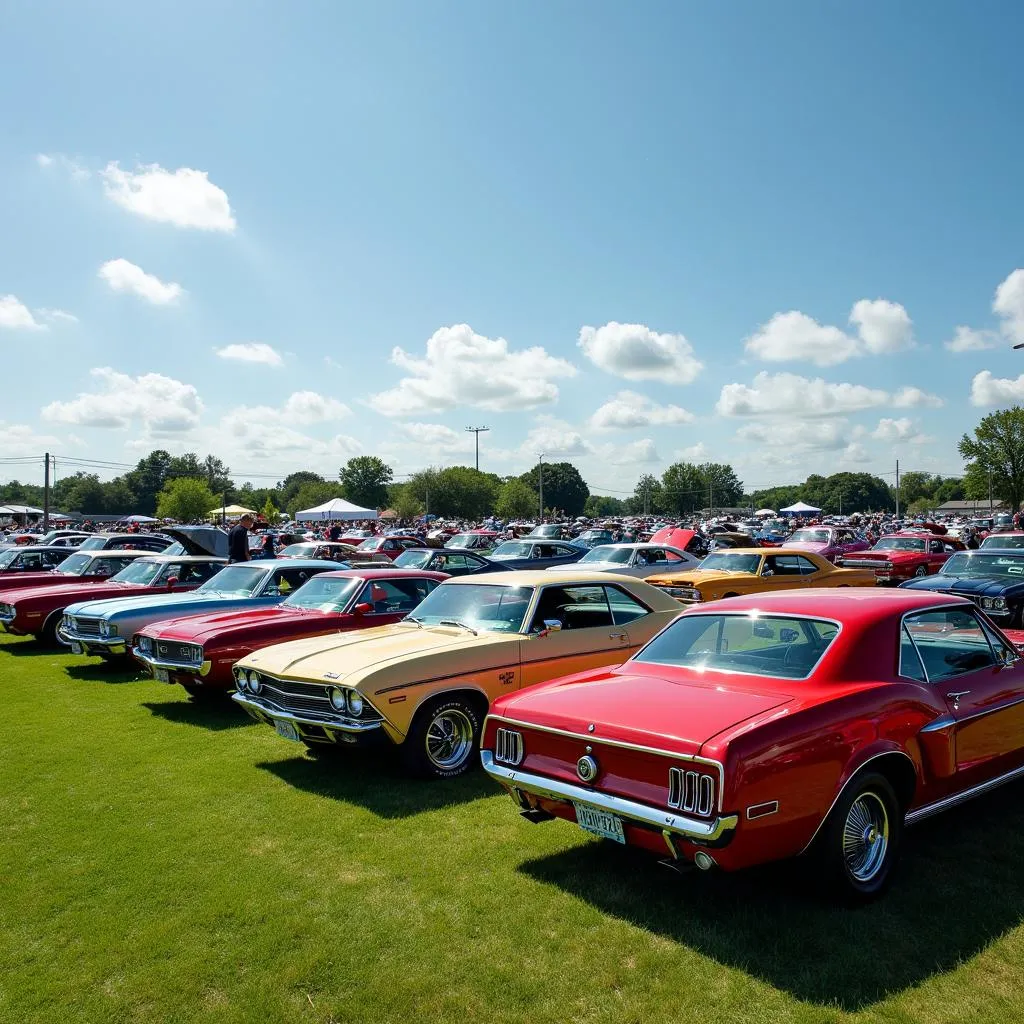 Classic Cars on display at the San Angelo Car Show