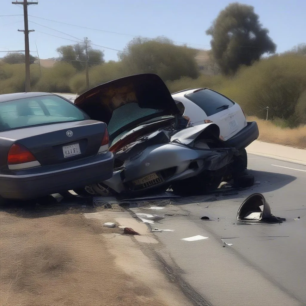 Car accident in Santa Maria, CA