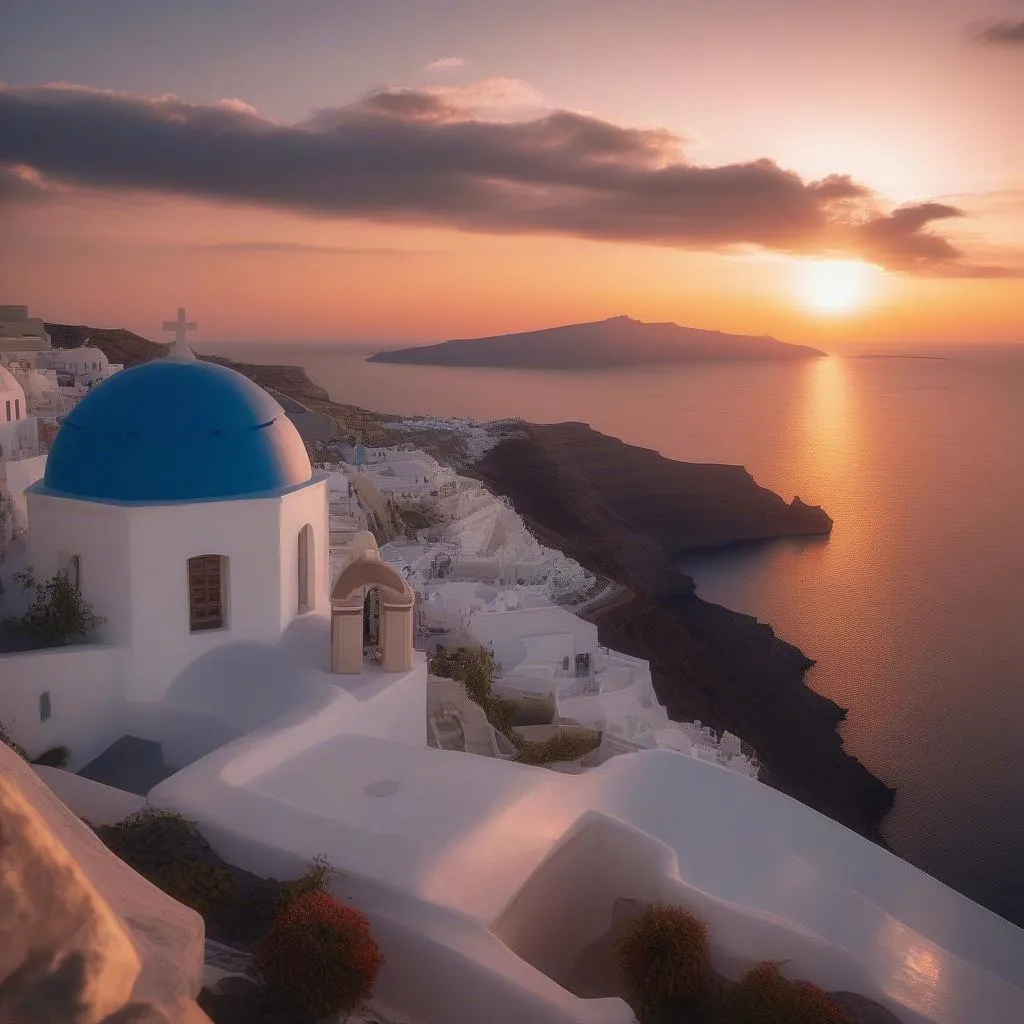 Santorini sunset