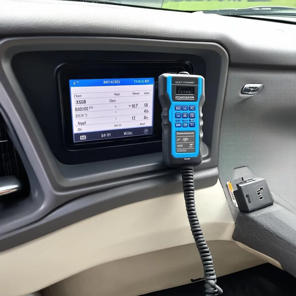 Connecting a Scan Tool to the OBD Port