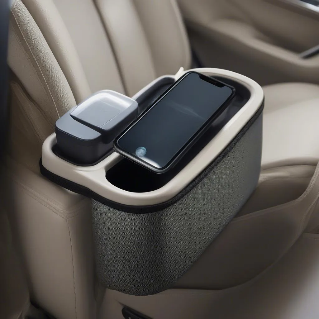 Seat Caddy with Phone Holder