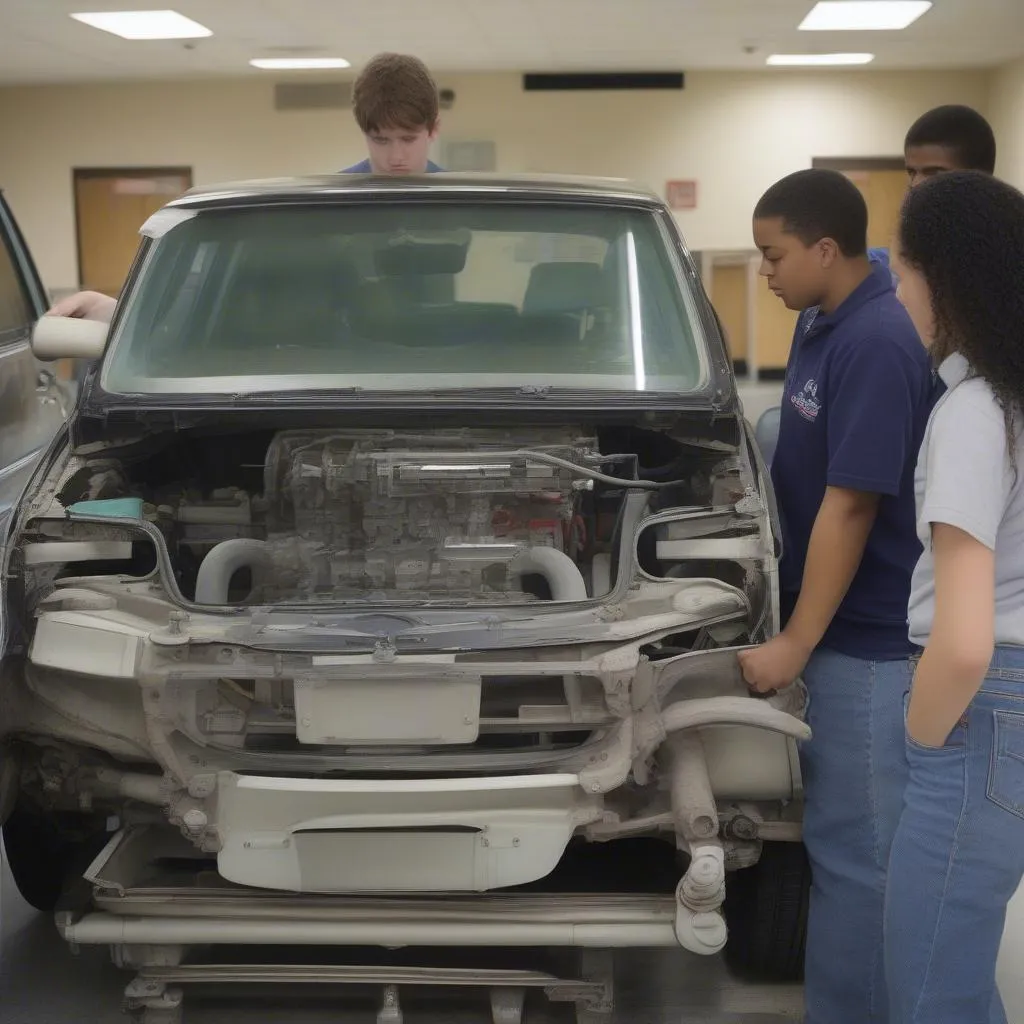 Training School Sectioned Car