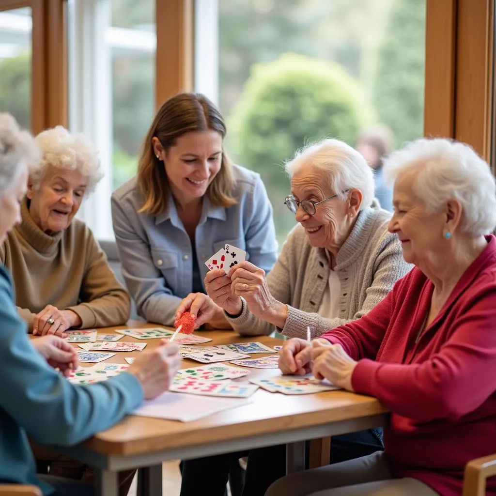 Senior Day Care Center Activities