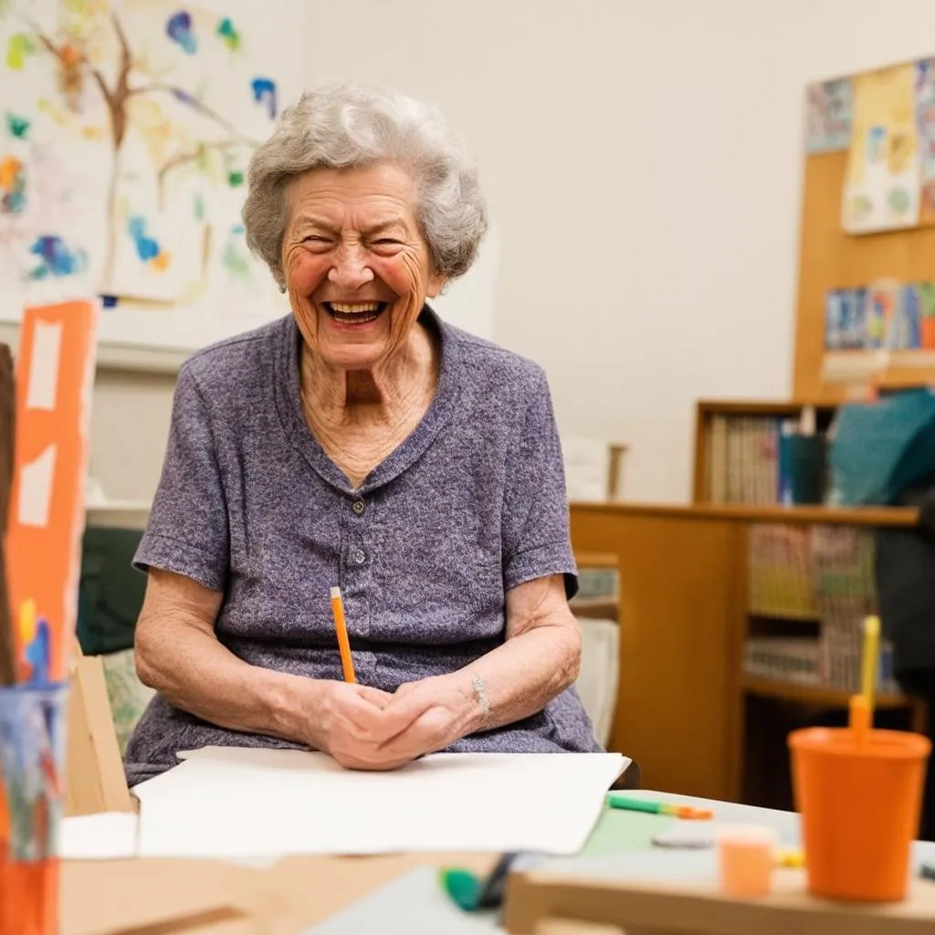 Smiling Senior Woman