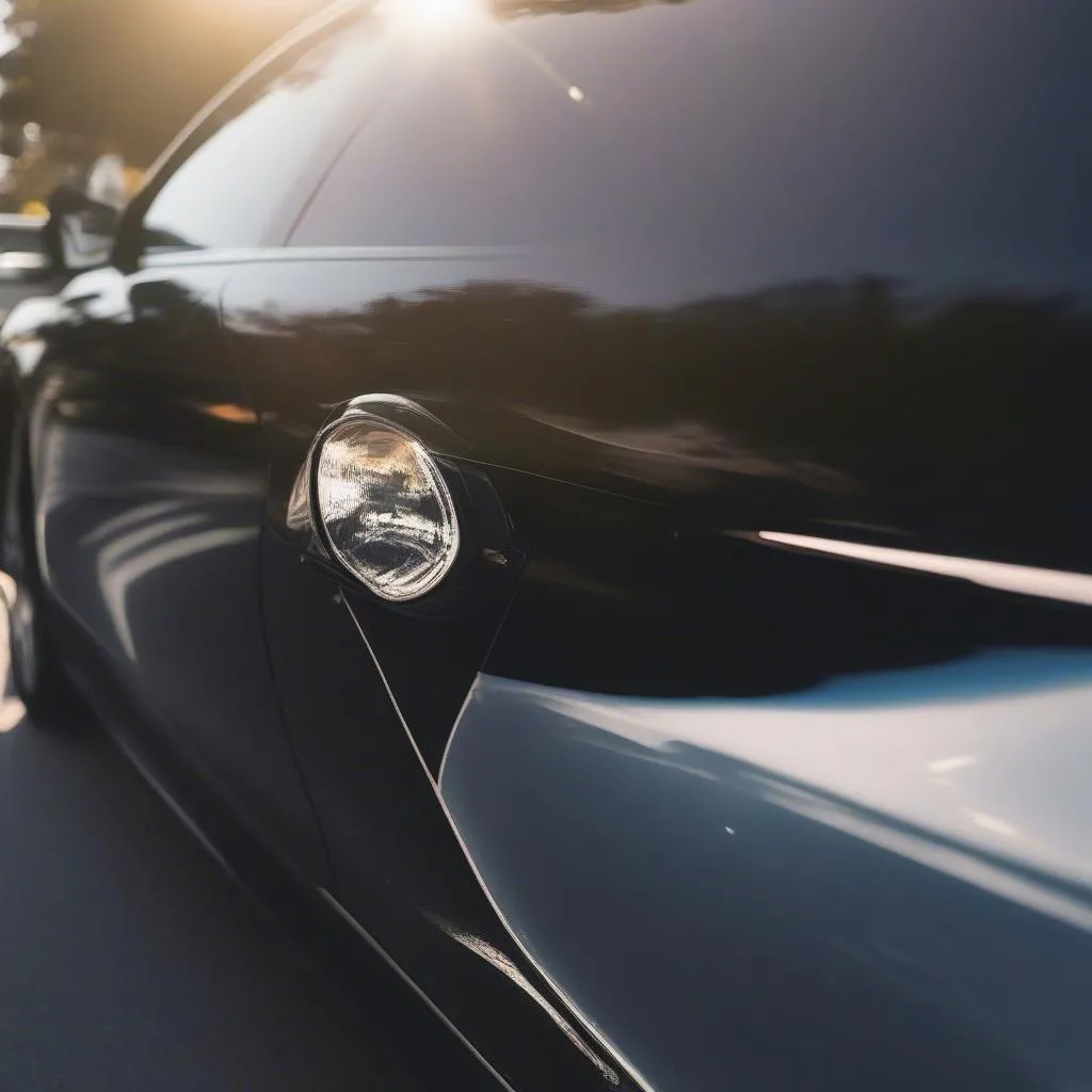 Shiny Car After Detailing