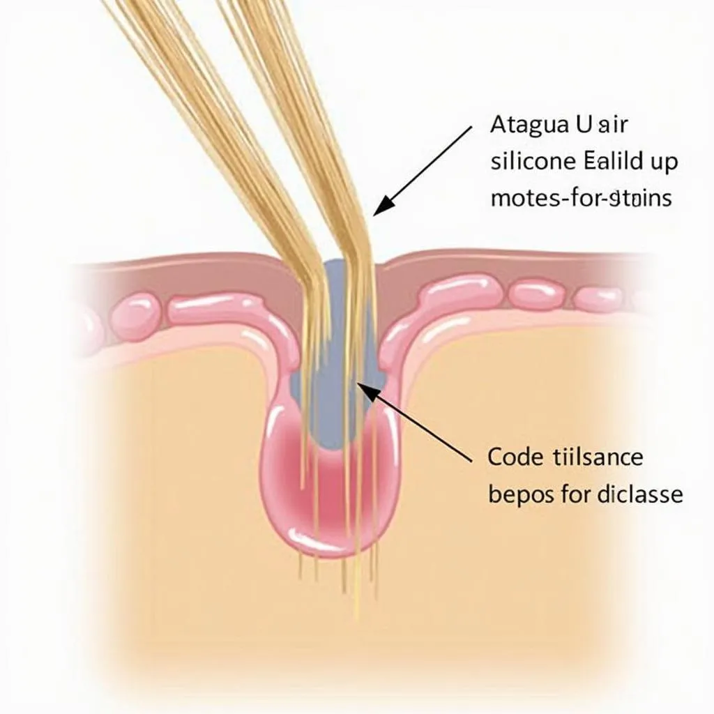 Silicone Buildup on Hair Shaft