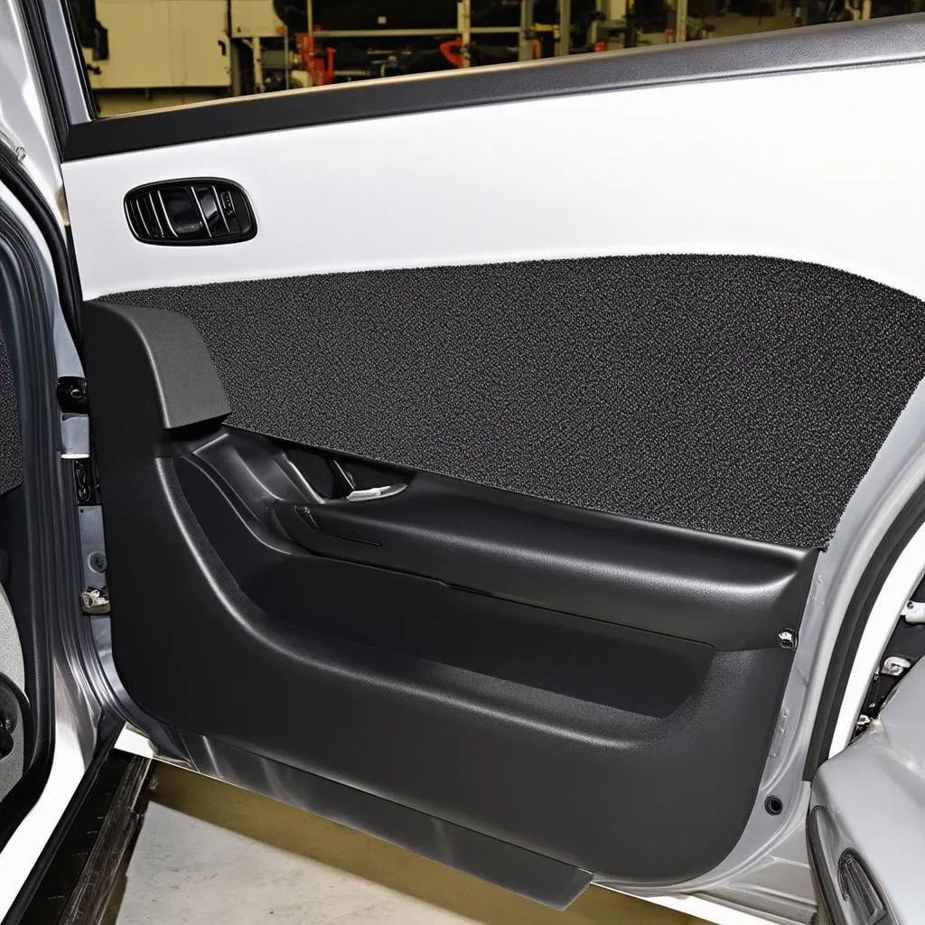 Sound Deadening Car Door