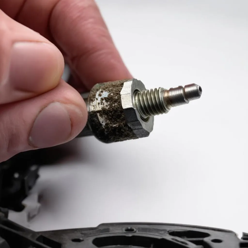 Citroen spark plug inspection