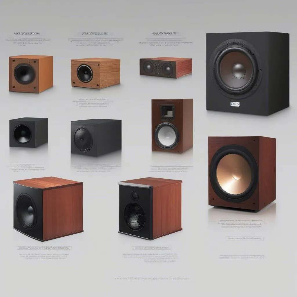 Types of Speaker Boxes