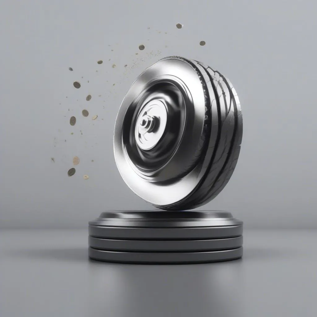 Coin Spinning Unbalanced