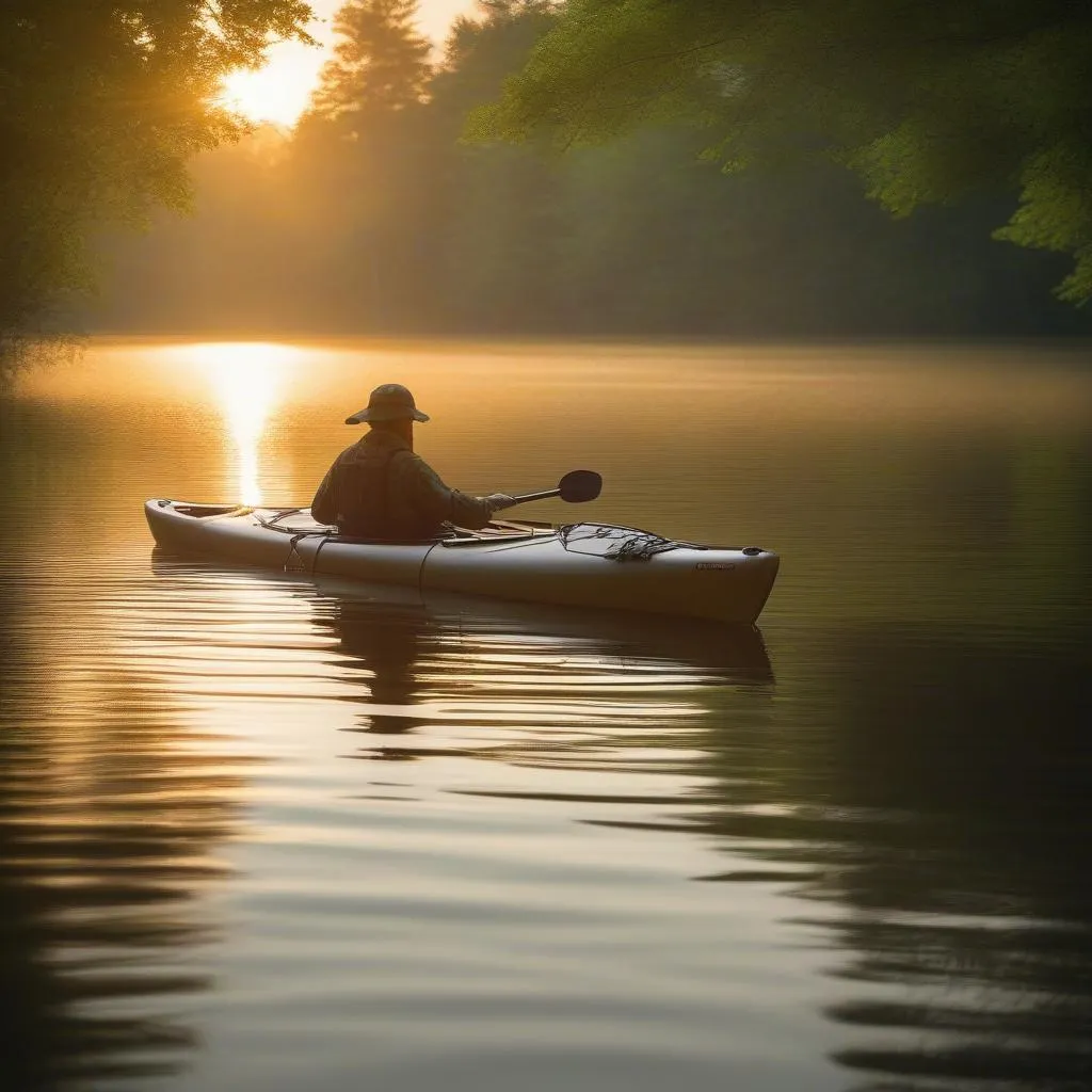 Kayaking on Split Rock Reservoir