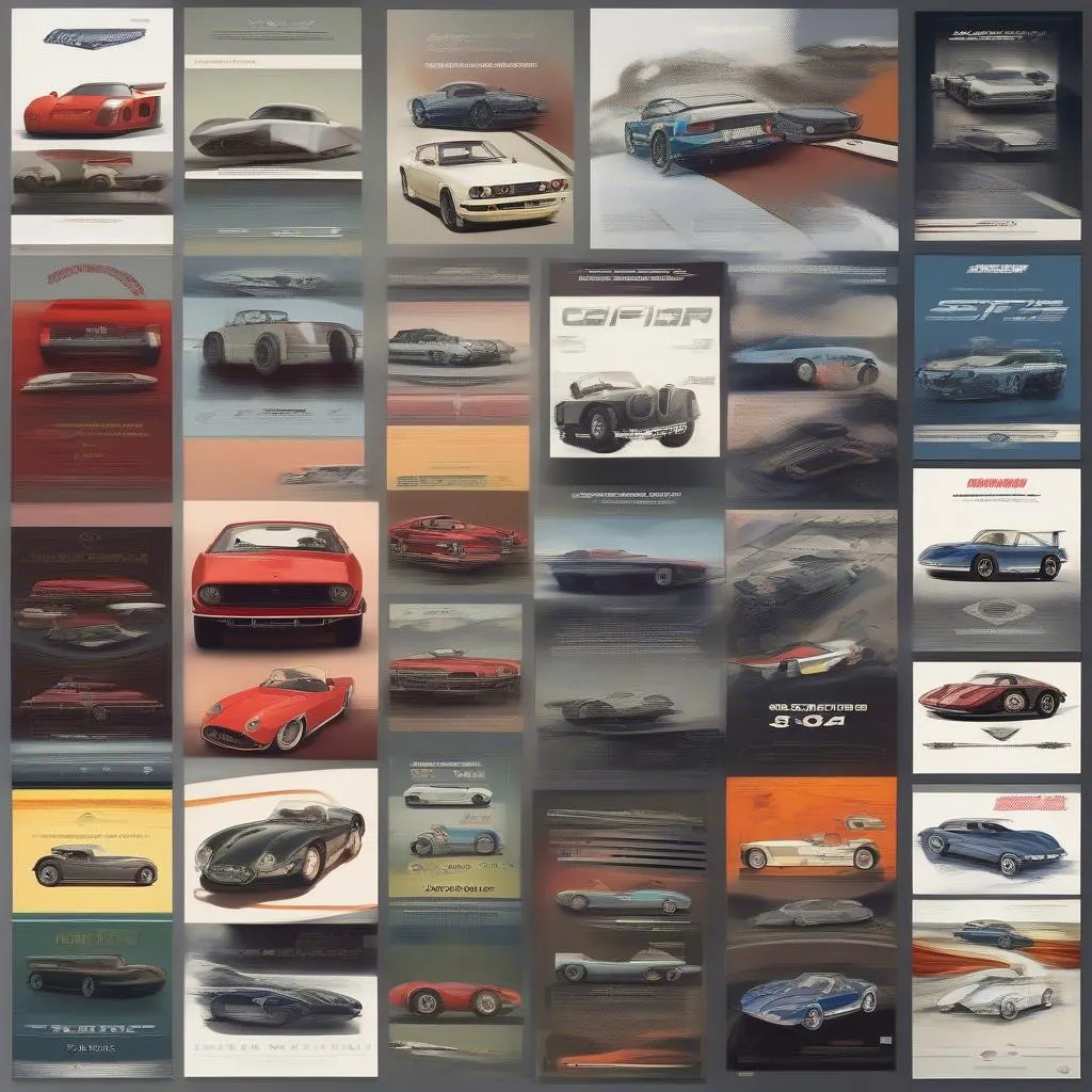 Sports Car Poster Collection