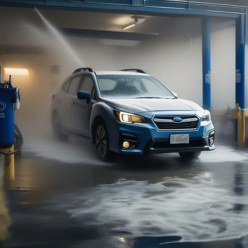 Subaru car wash