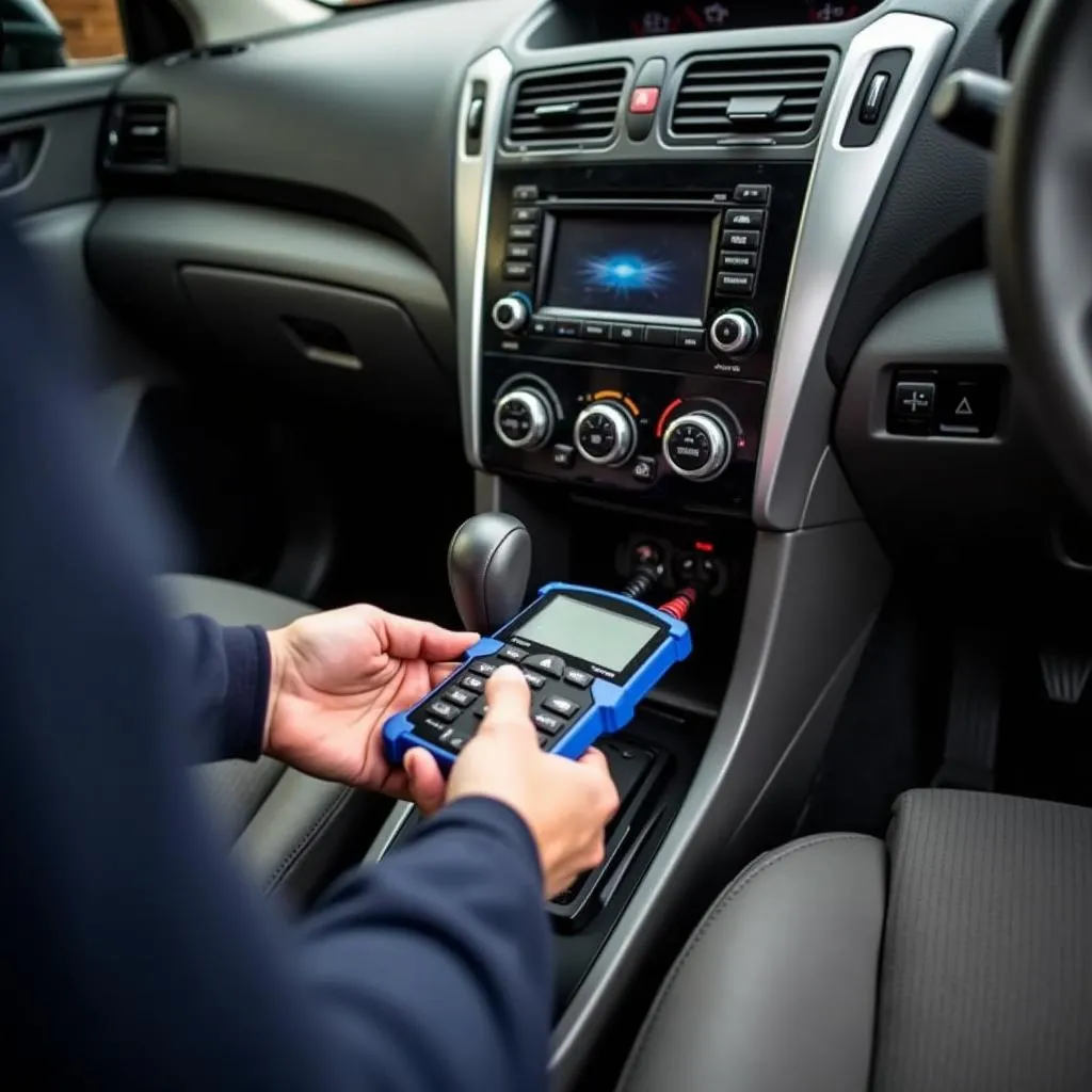 Using an OBD2 Scanner on a Subaru Forester