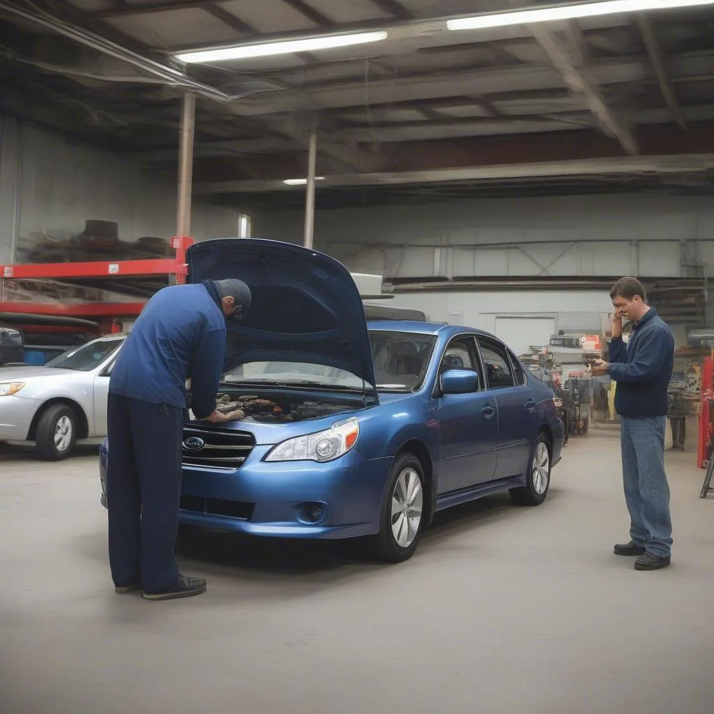 Used Subaru Legacy Inspection