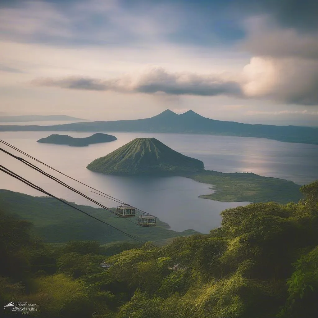 Taal Volcano View