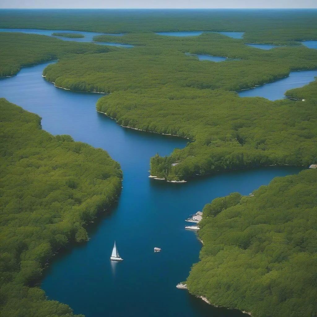 Thousand Islands Landscape