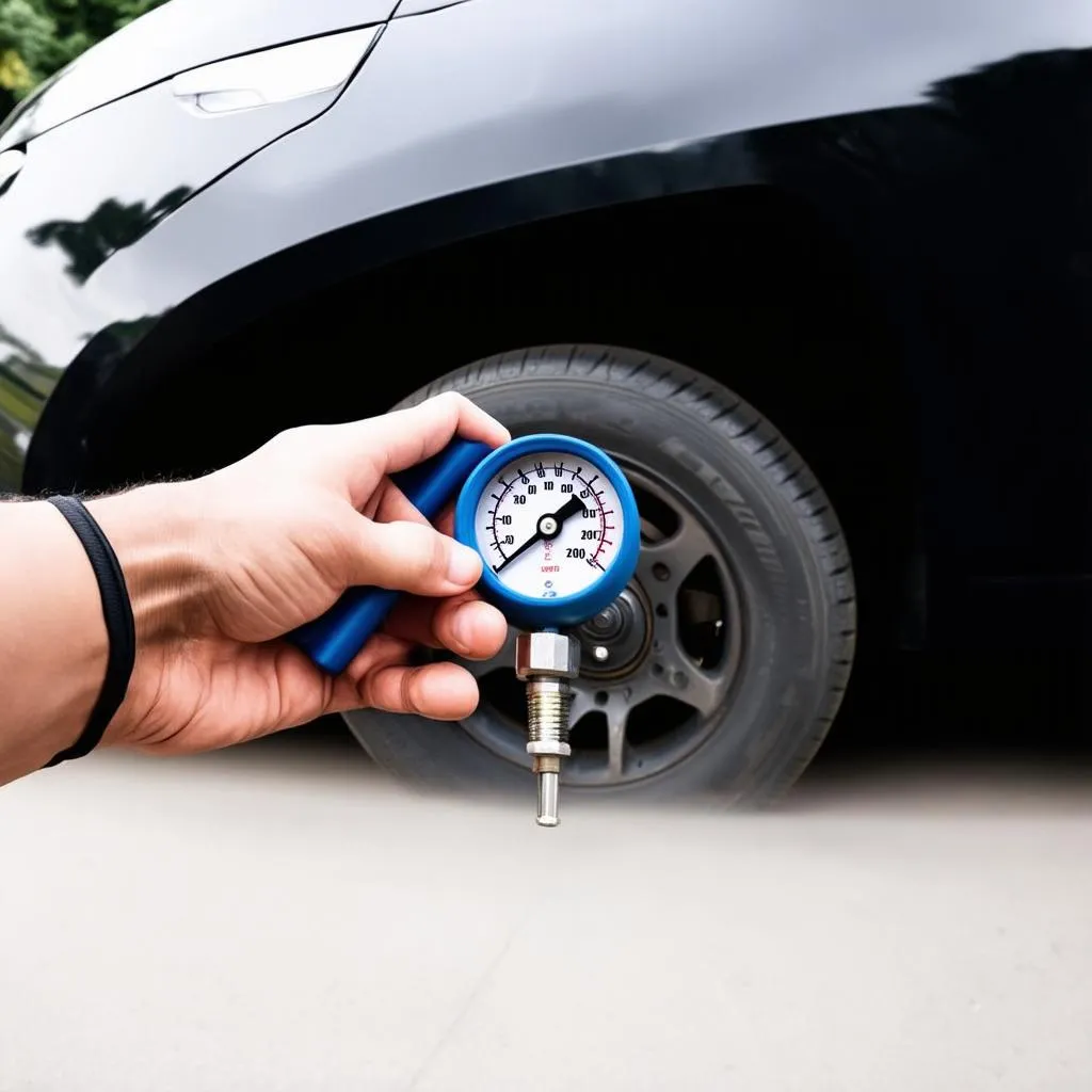 Checking Tire Pressure