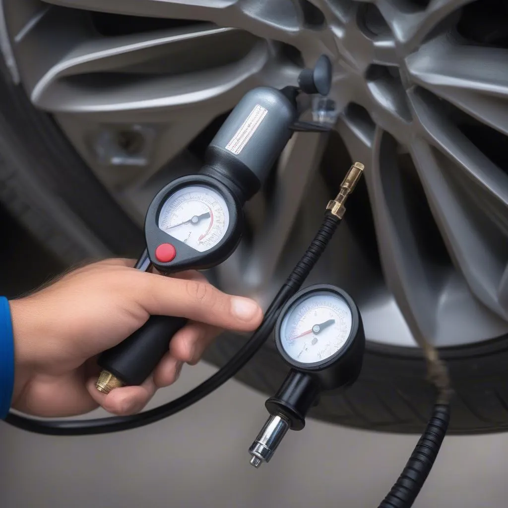 tire pressure gauge