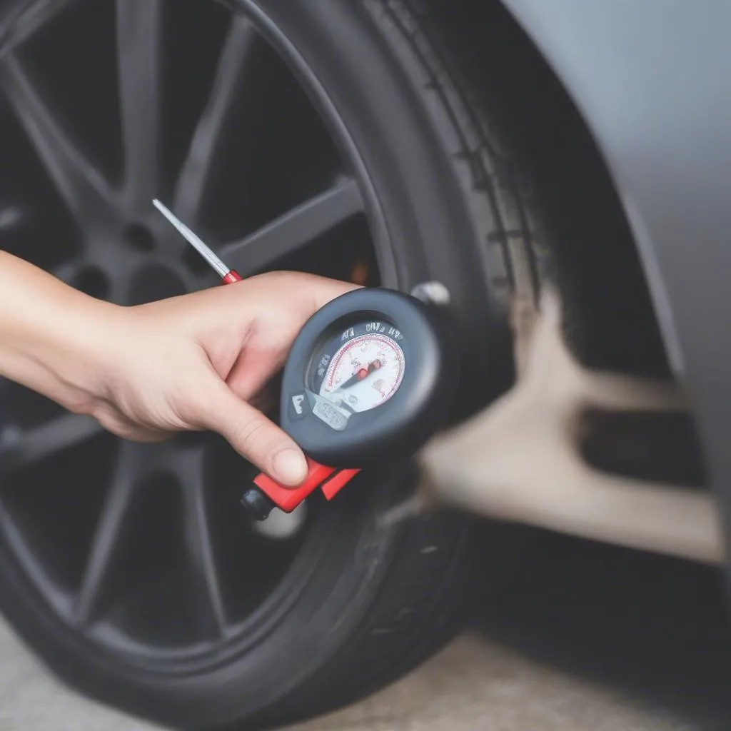 tire pressure gauge