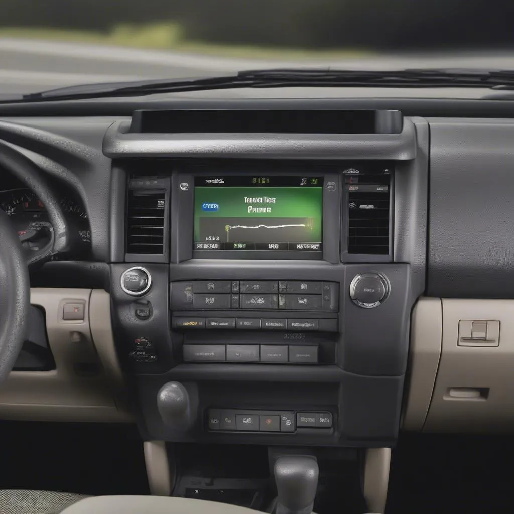 Toyota 4Runner Dashboard