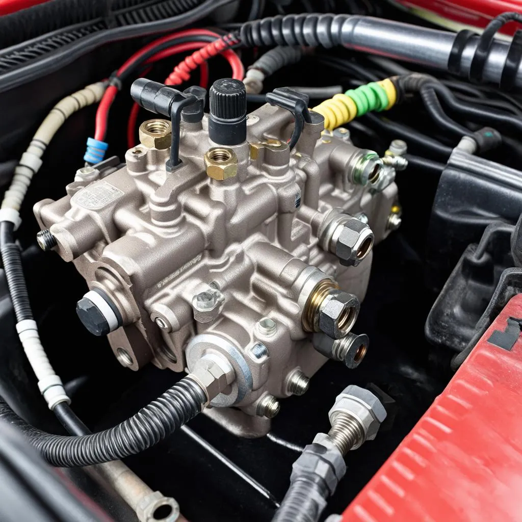 Transmission Fluid Pump and Wiring