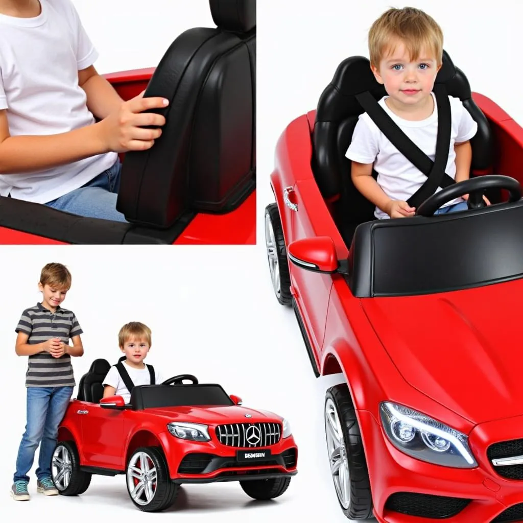 Two Seater Ride On Car Safety Features