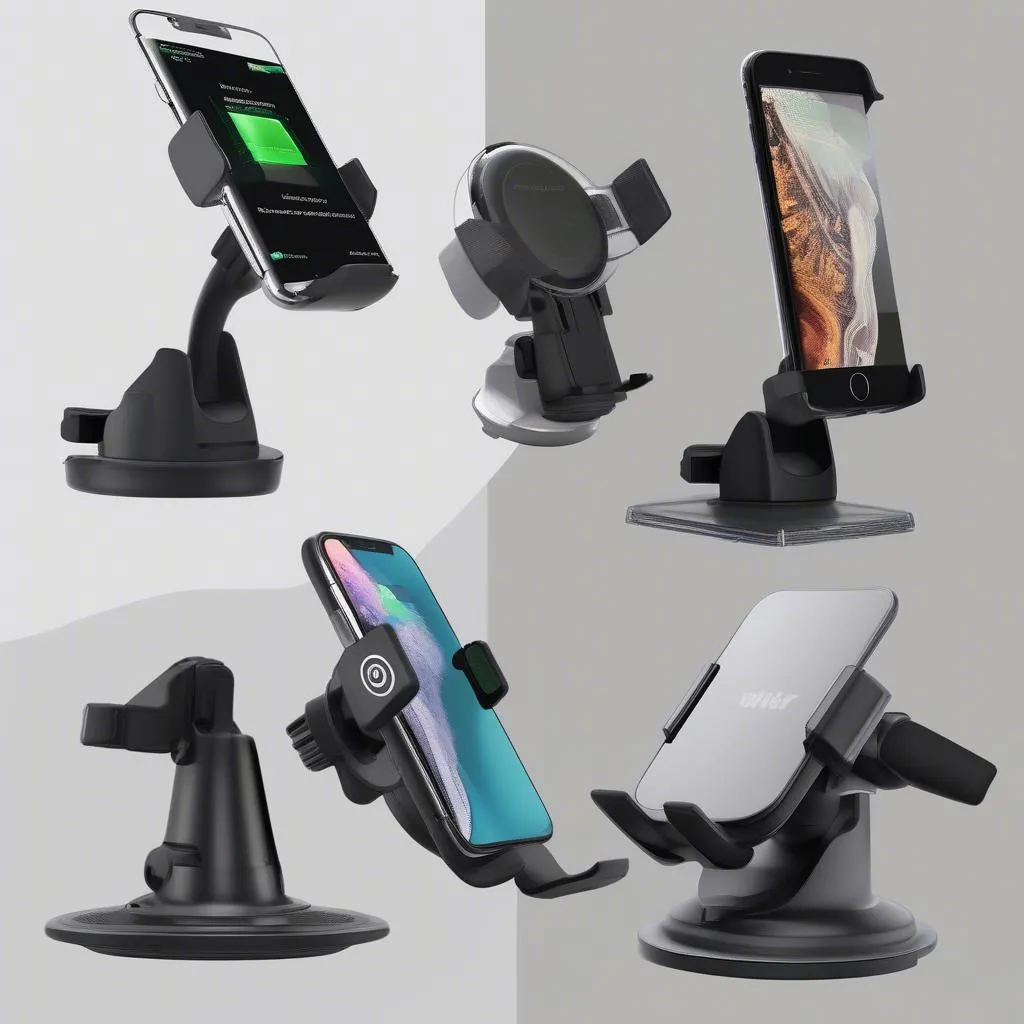 Types of Wireless Car Charging Mounts