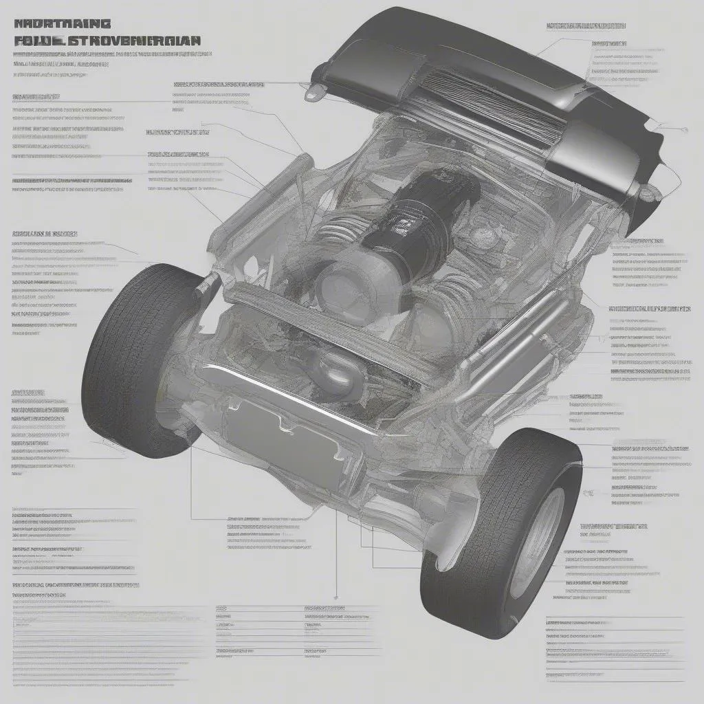 Labeled under car diagram