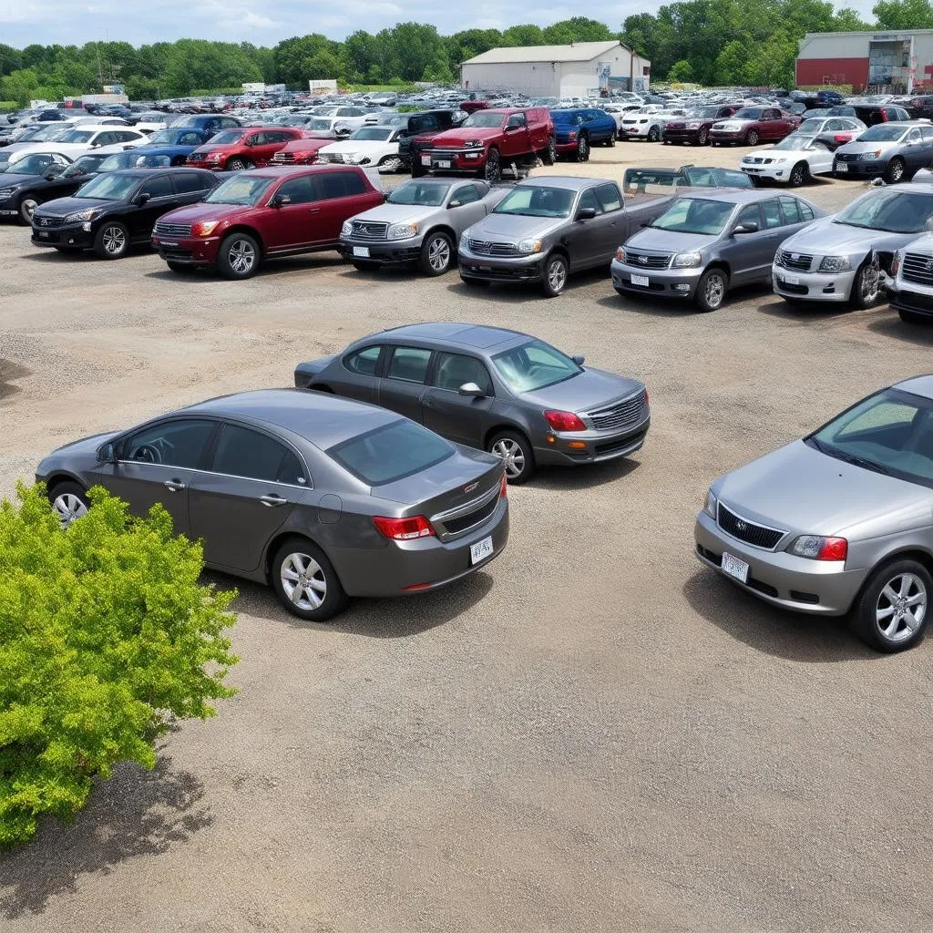 Used car lot