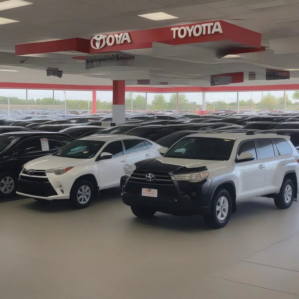 used toyota dealership