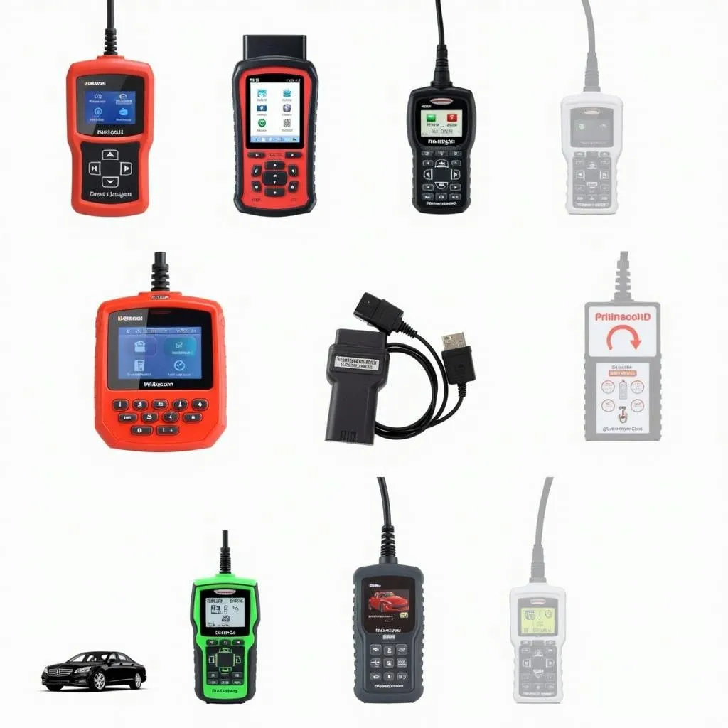 Different types of OBDII scanners suitable for diagnosing European car models