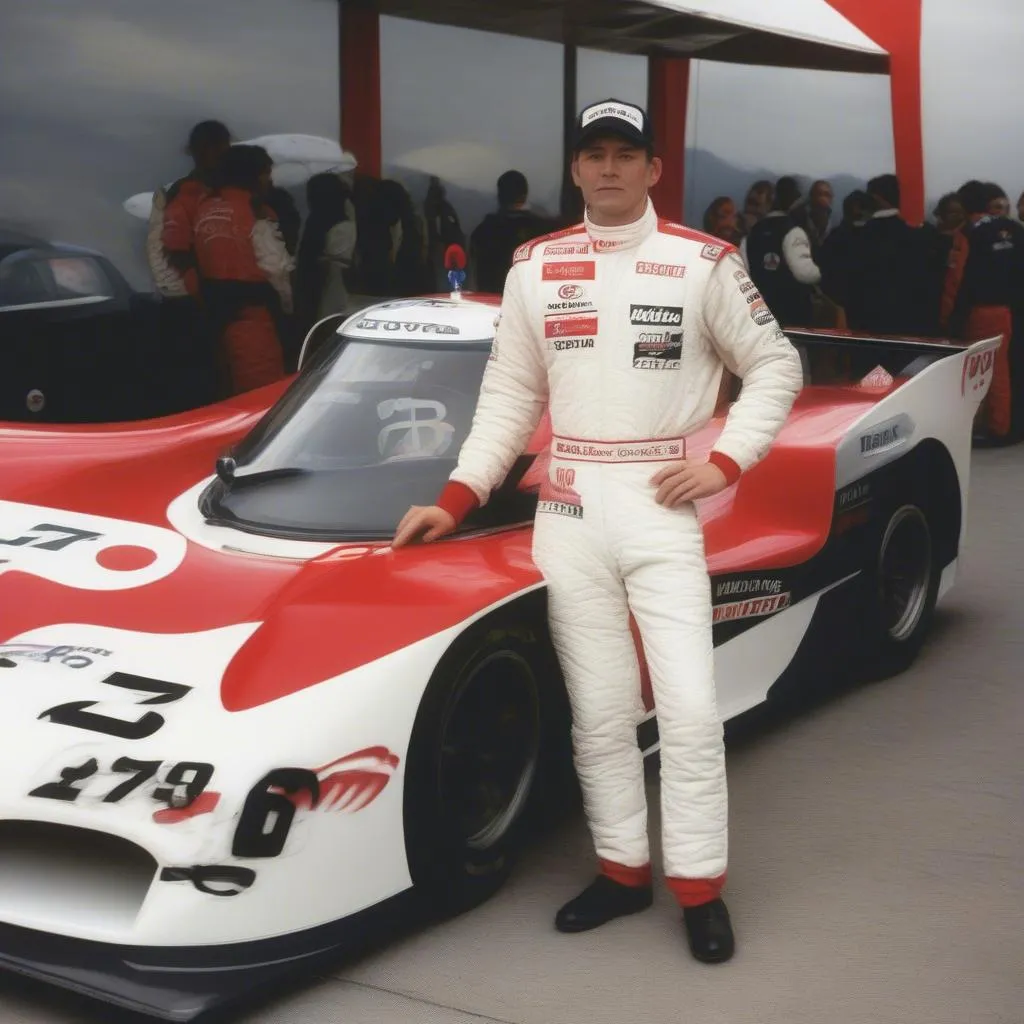 Jimmy Vasser and Toyota cars