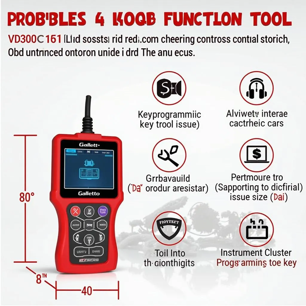 The Latest VD300 V54 FGTech Galletto 4 Master BDM-Tricore-OBD Function Tool for European Car Repair