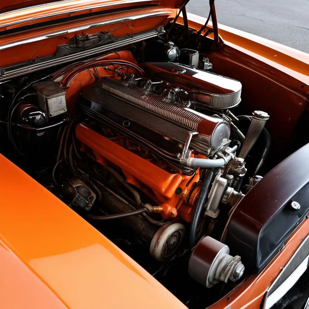 Classic Car Engine