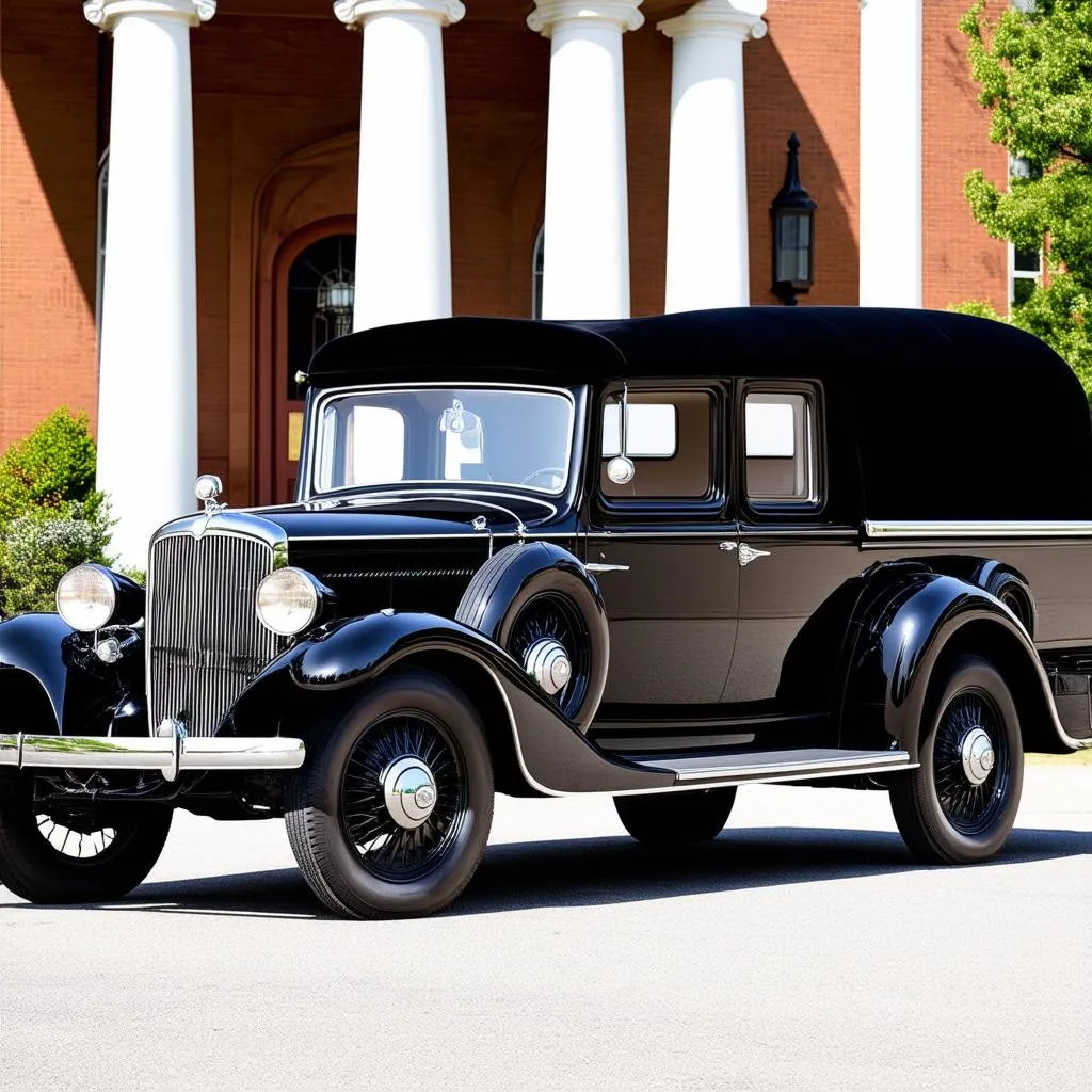 Vintage Hearse