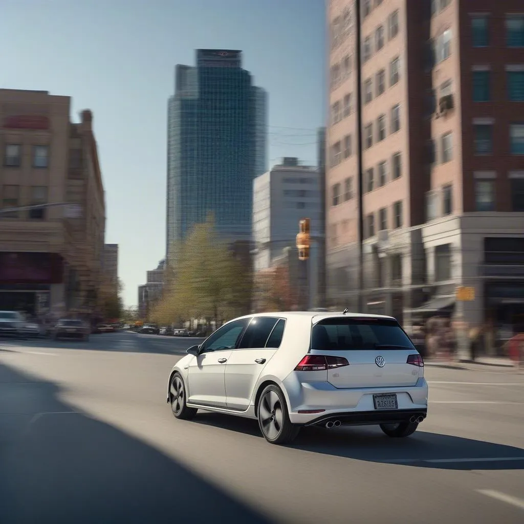 Volkswagen Golf GTI in Downtown Boise