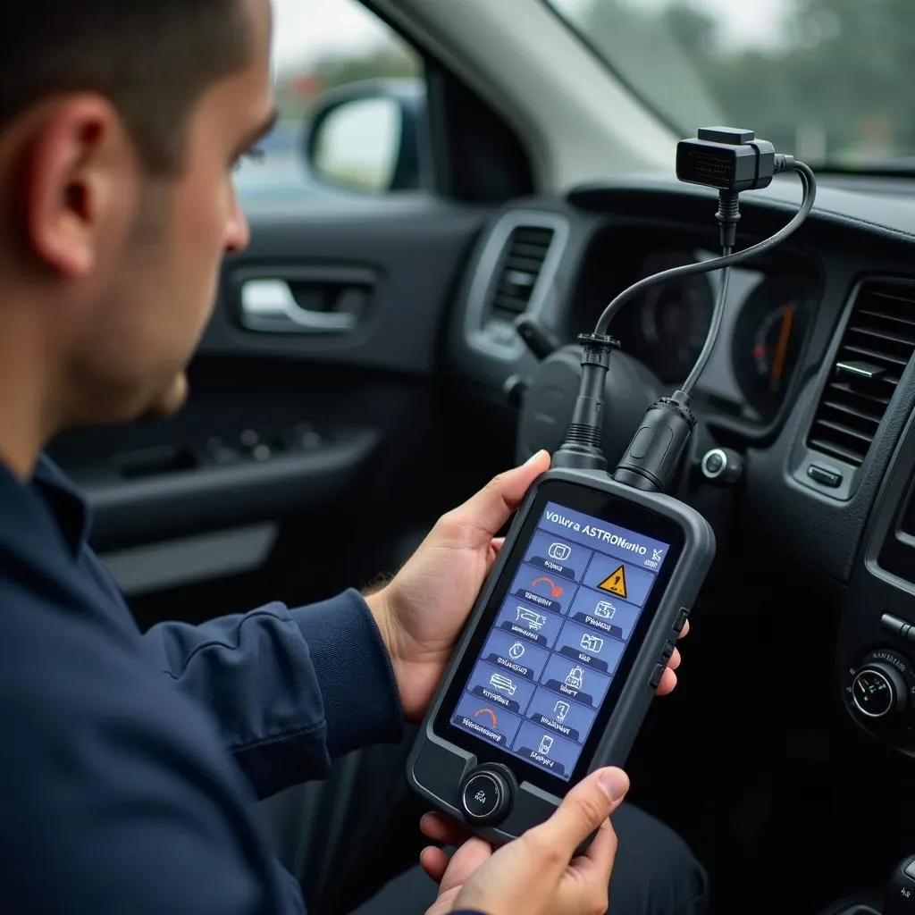 Using an OBD2 Scanner on a Volvo