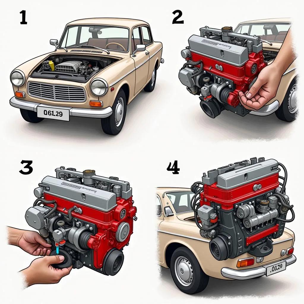 Volvo Redblock Engine Swap Process